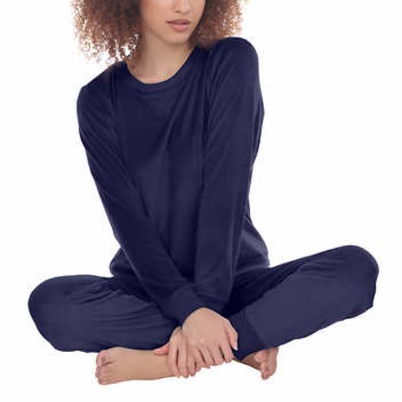 Cozy Super comfy  Honeydew Super Soft Fleece 2 pc lounge set - Picture 2 of 4